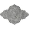 Ekena Millwork Piedmont Medallion (Canopies up to 6 1/2"), 67 1/8"W x 48 5/8"H x 1 7/8"P, Ultra Pure White Crackle CM67PEUWC - alternate 1
